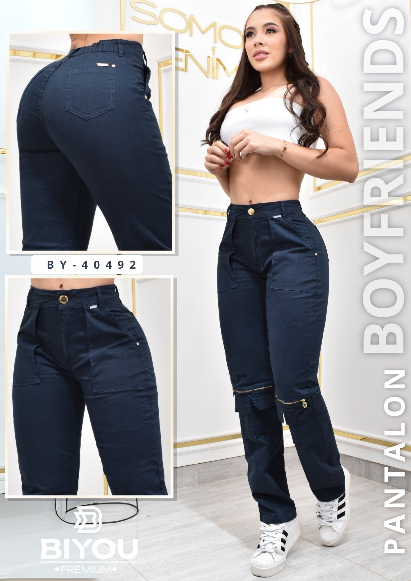 BOYFRIENDS ESTILO CARGO REF. BY-40492