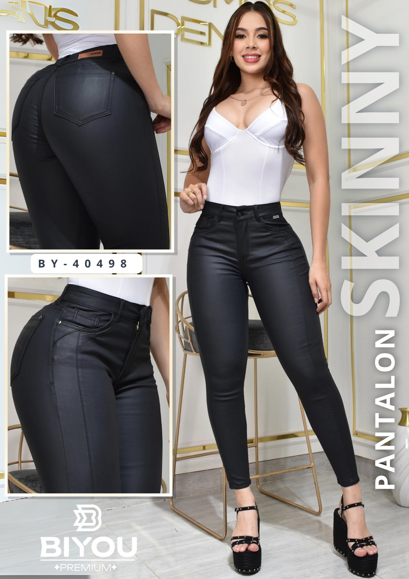 SKINNY CUERINA MOLDEADOR REF. BY-40498