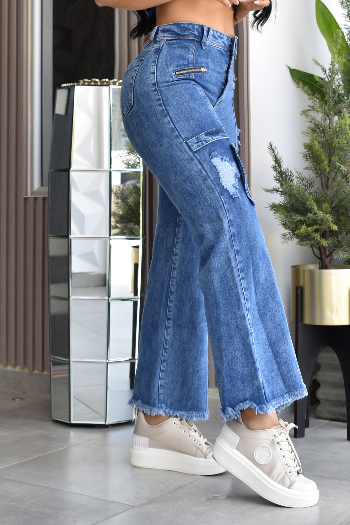 JEANS PALAZZO BIYOU REF. BY-40376