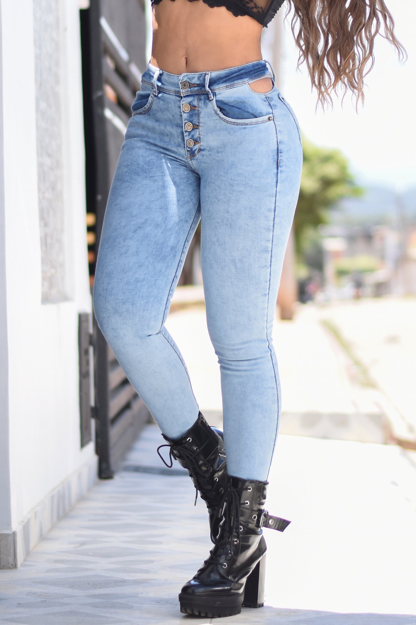 OUTLET SKINNY AMERICANO BIYOU REF. BY- 40220