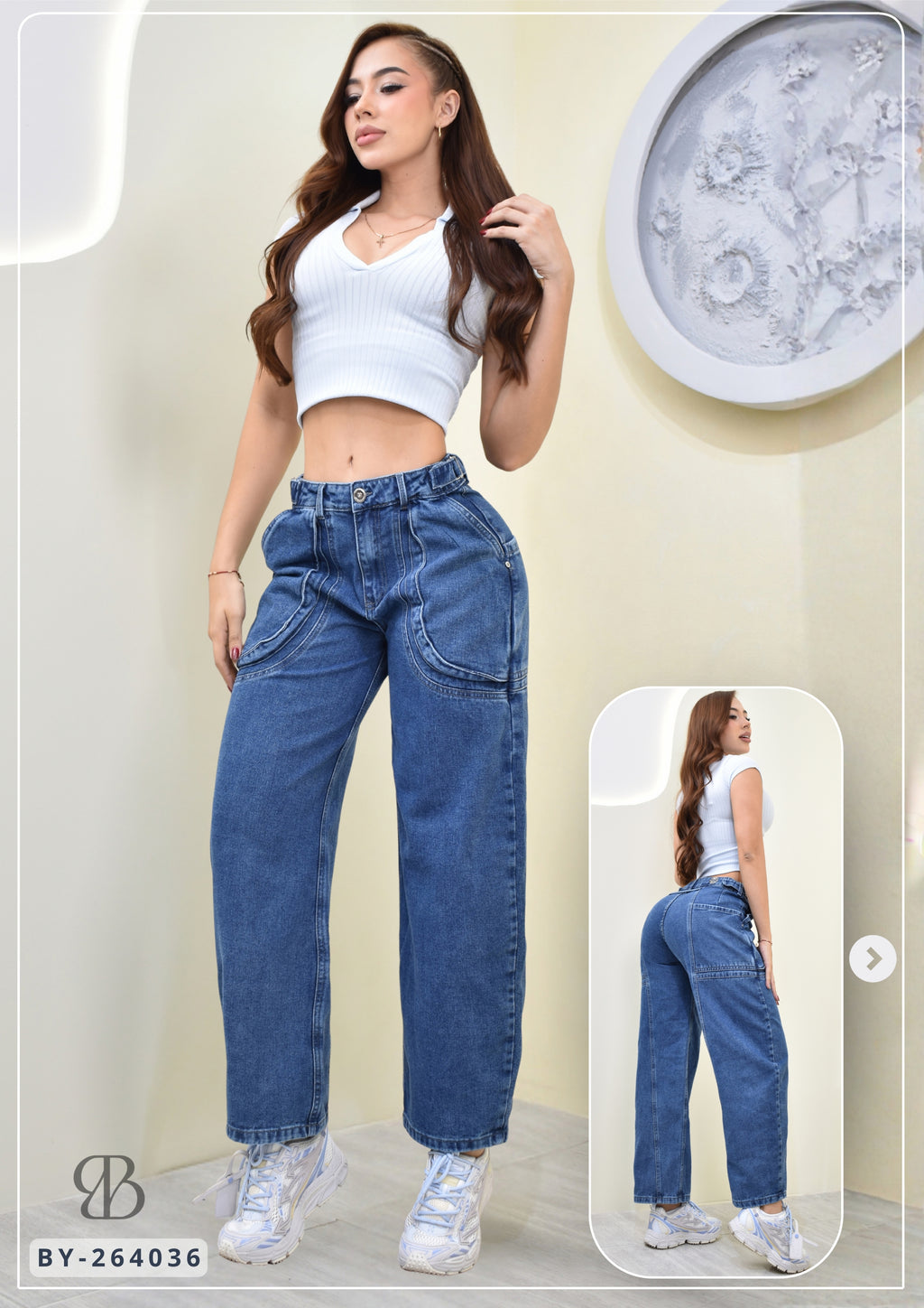 ESTILO BARREL "TENDENCIA" REF.BY264036