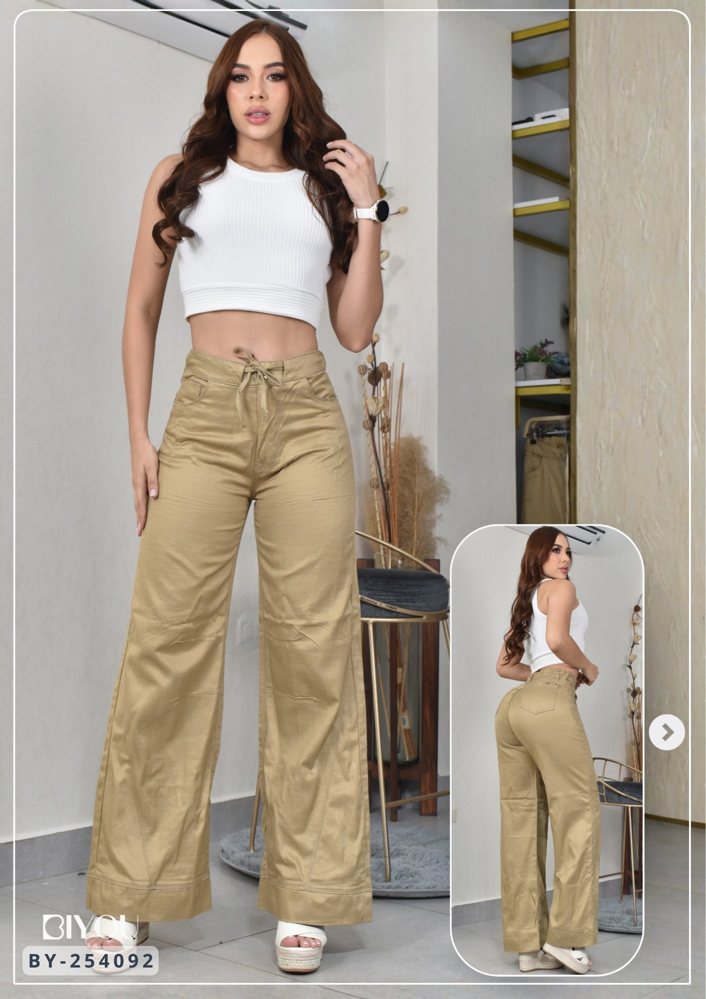PANTALON PALAZZO ELEGANT REF. BY254092