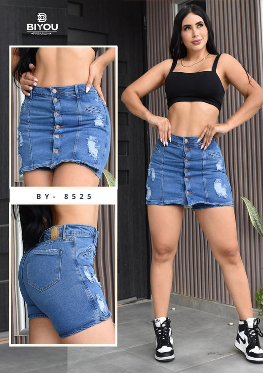 FALDA SHORTS PREMIUM REF. BY-8525