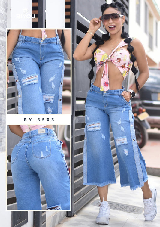 JEANS CULOTTE BIYOU REF. BY- 3503