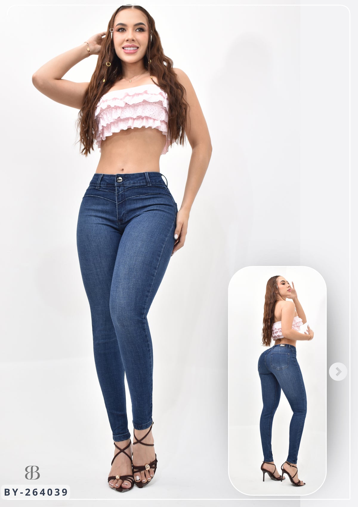 JEANS SKINNY MOLDEADOR CLASIC REF. BY-264039