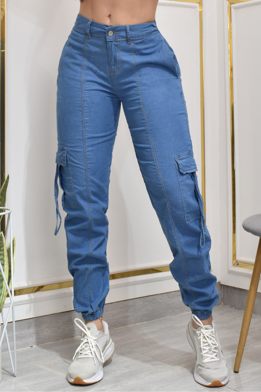 JOGGER ESTILO CARGO, HORMA PERFECTA REF. BY-40507