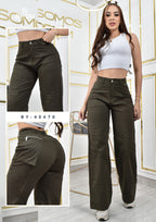 PANTALON PALAZZO CARGO REF. BY-40470