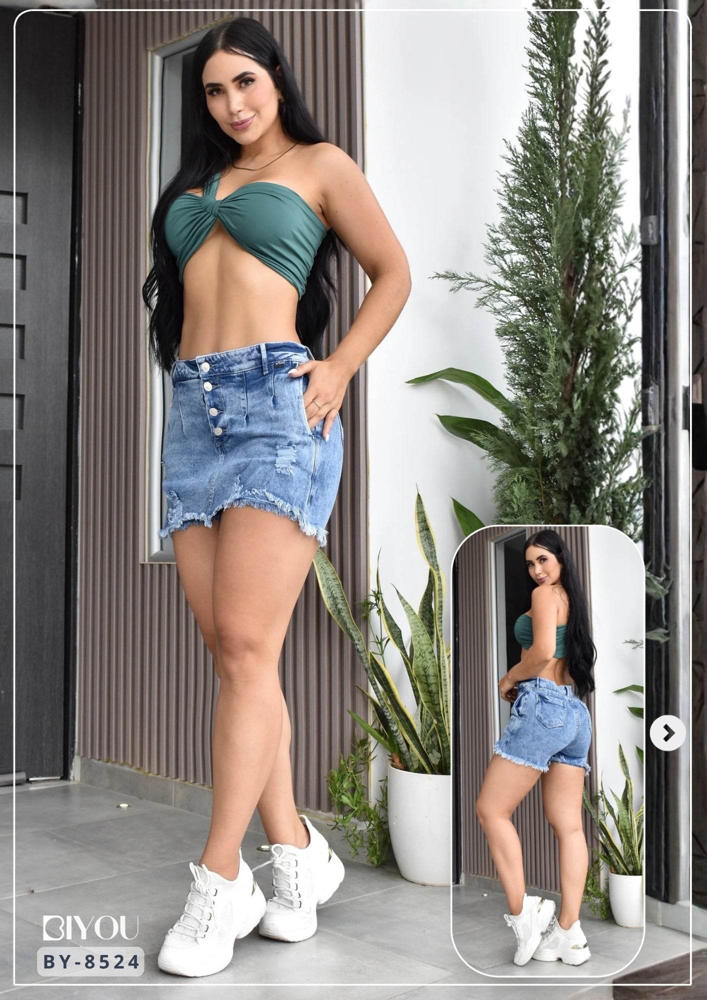 FALDA SHORTS PREMIUM REF. BY-8524