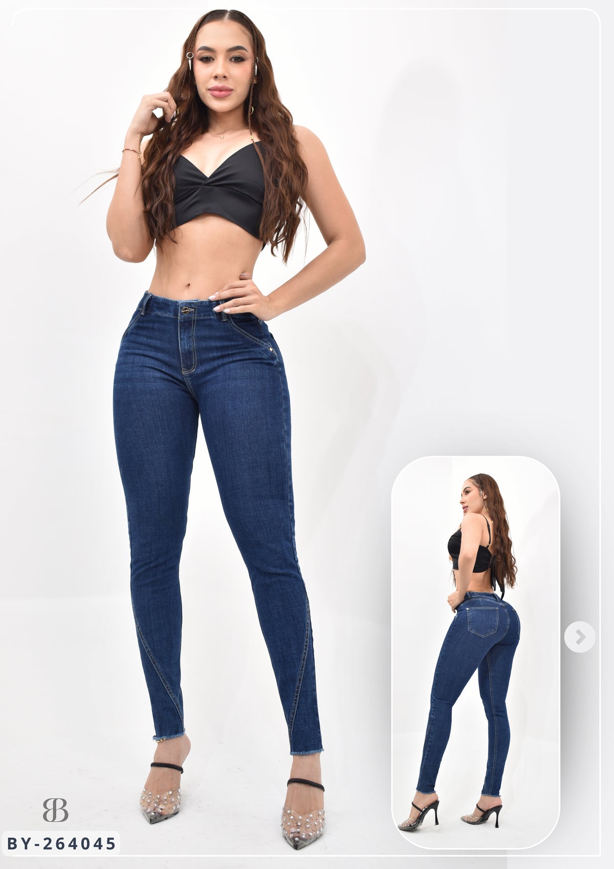 JEANS SKINNY MOLDEADOR CLASIC REF. BY-264045