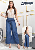 ESTILO PALAZZO CHAMBRAY CARGO REF. BY40511