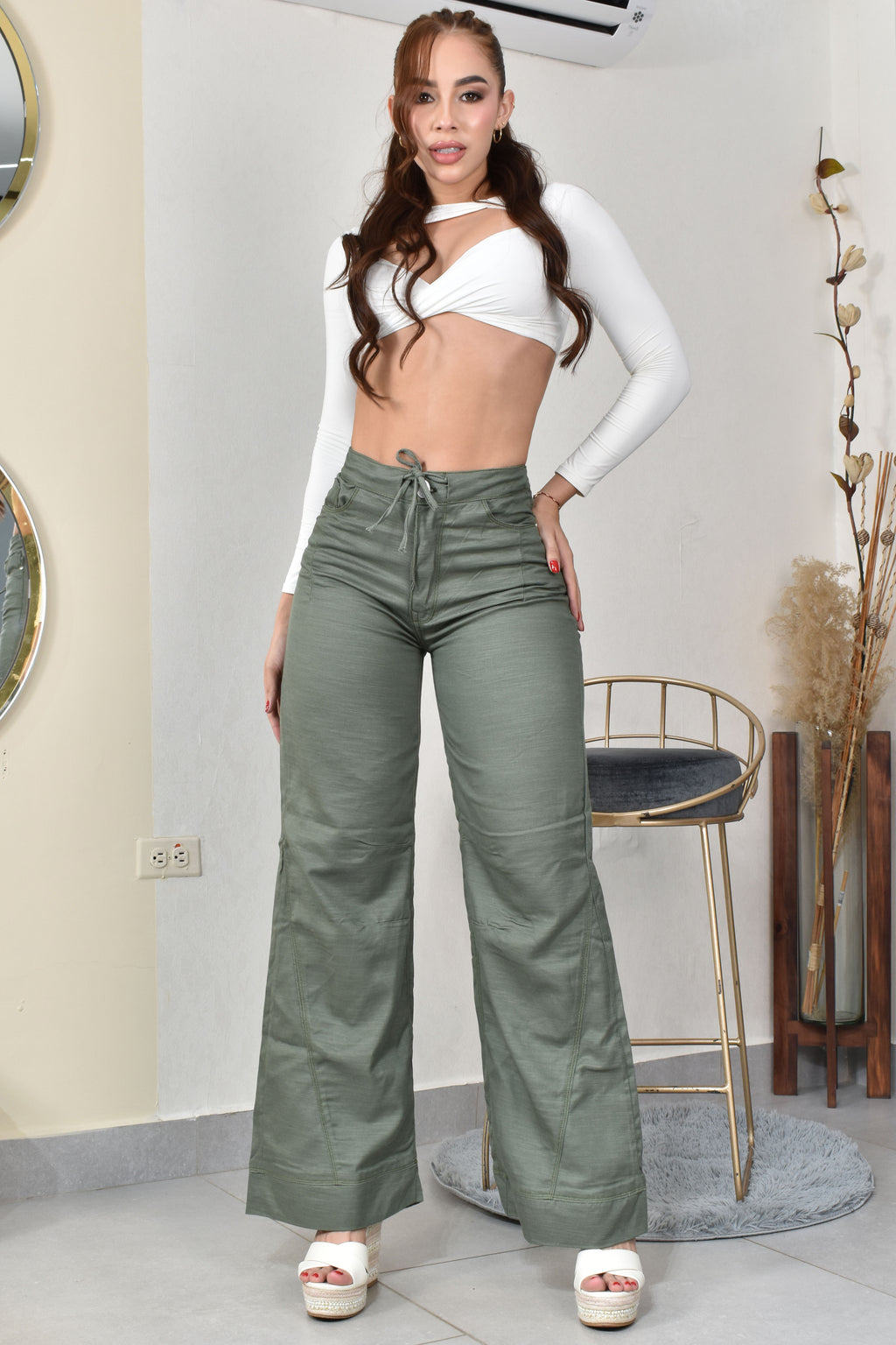 PANTALON PALAZZO ELEGANT REF. BY-254081