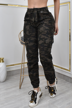 BOYFRIENDS JOGGERS MILITAR  REF. BY-40530