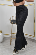 BOTA ANCHA CUERINA MILITAR MOLDEADOR REF. BY- 40533