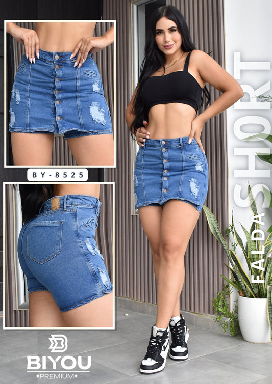 FALDA SHORTS PREMIUM REF. BY-8525