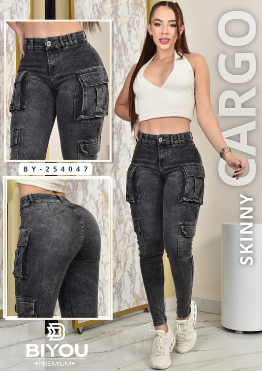 SKINNY MOLDEADOR ESTILO CARGO REF. BY-254047