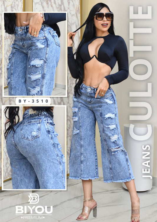 JEANS CULOTTE BIYOU REF. BY- 3510