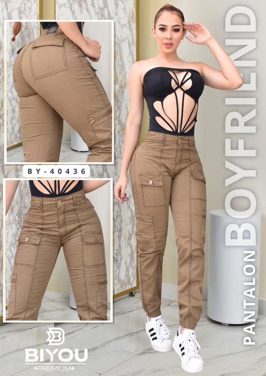 BOYFRIEND COLOR MARRON REF. BY-40436