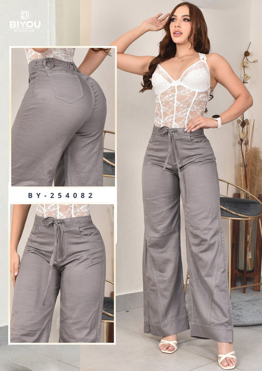 PALAZZO COLOR GRIS  REF. BY-254082