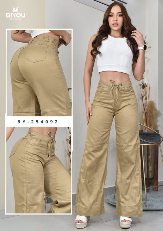 PALAZZO COLOR BEIGE  REF. BY-254092