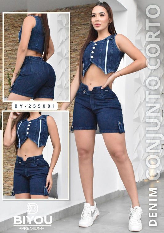 CONJUNTO CORTO PREMIUM BY-255001