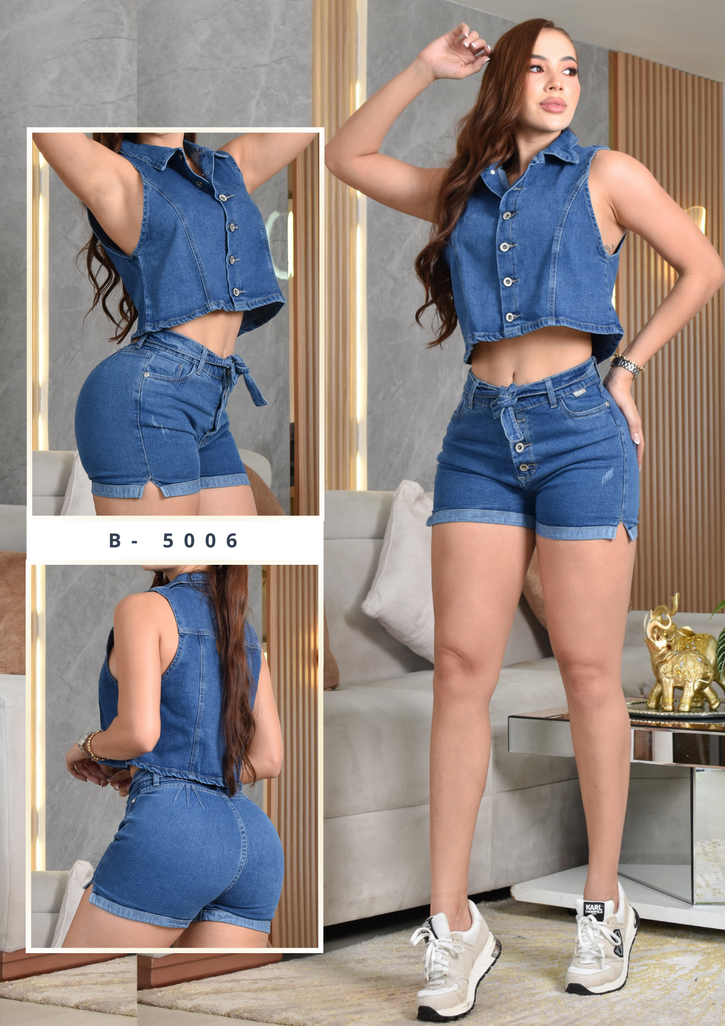 CONJUNTO CORTO PREMIUM B-5006