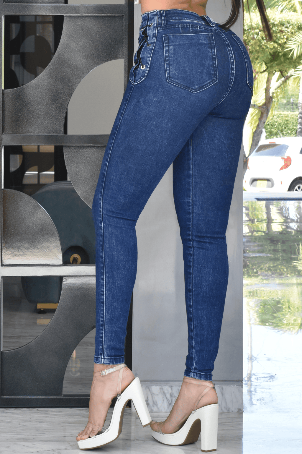 JEANS SKINNY MOLDEADOR EXCLUSIVE REF. BY-40459