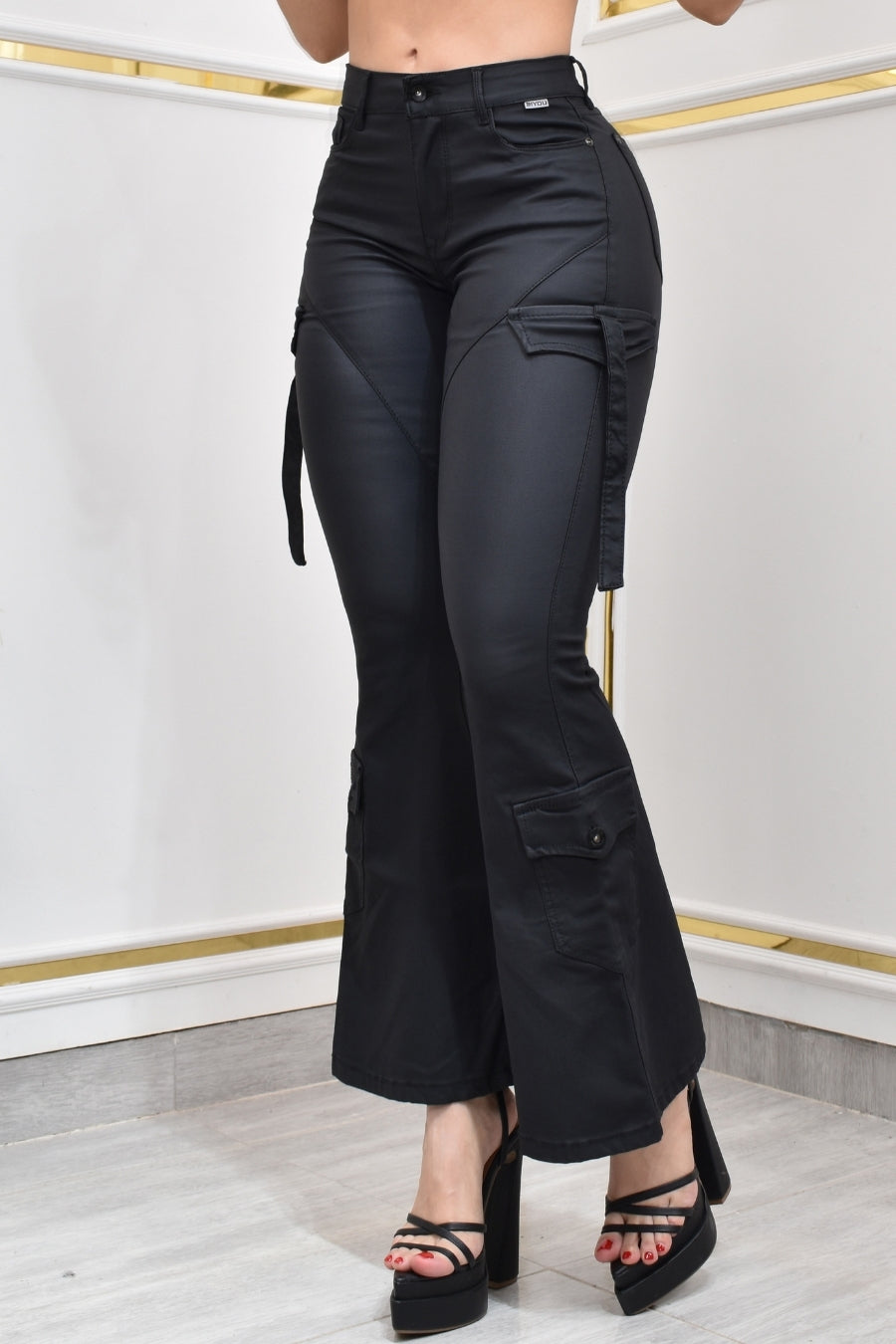 BOTA ANCHA CUERINA MOLDEADOR REF. BY- 40496