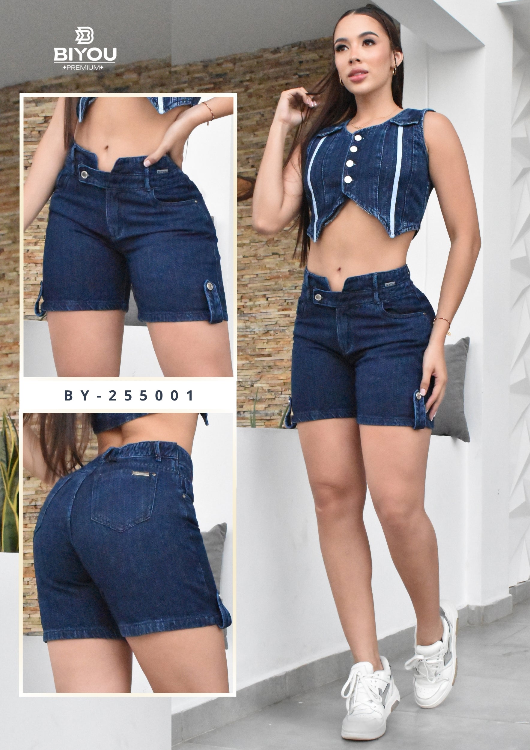 CONJUNTO CORTO PREMIUM BY-255001
