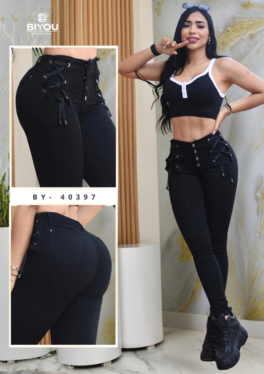 SKINNY NEGRO MOLDEADOR REF. BY-40397