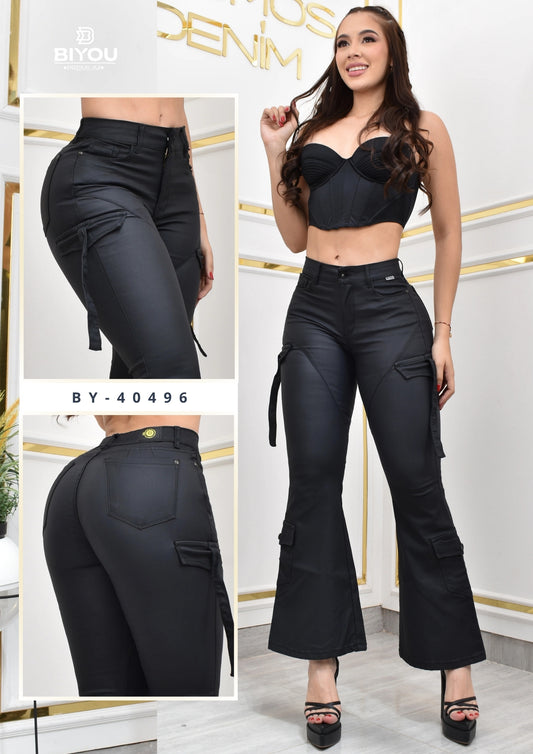 BOTA ANCHA CUERINA MOLDEADOR REF. BY- 40496