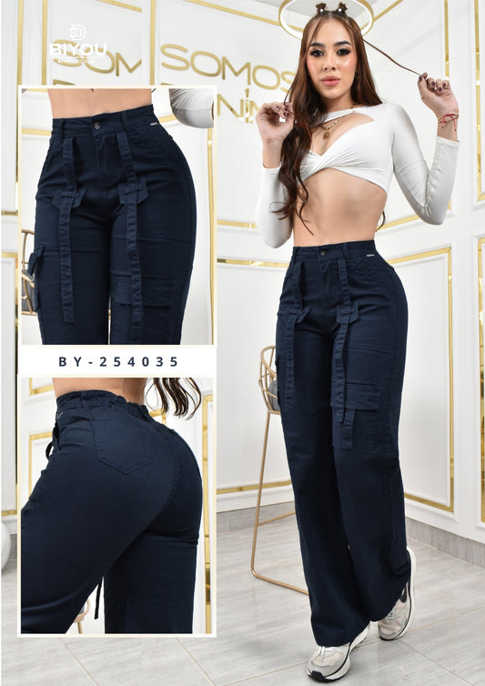 PALAZZO ESTILO CARGO  REF. BY-254035