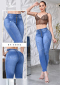 JEANS SKINNY MOLDEADOR ASIMETRICO REF. BY-40452