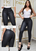 PANTALON SKINNY CUERINA MOLDEADOR REF. BY-40498