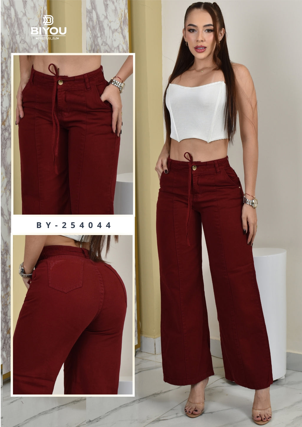 PANTALON PALAZZO ELEGANT REF. BY-254044