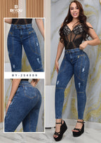 JEANS SKINNY MOLDEADOR EXCLUSIVE REF. BY-254009