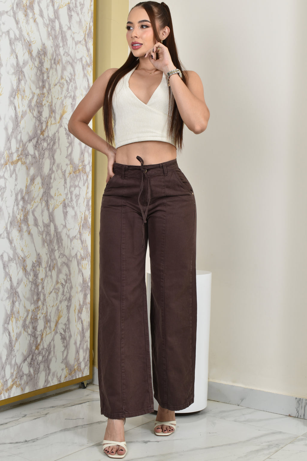 PANTALON PALAZZO ELEGANT REF. BY-254063