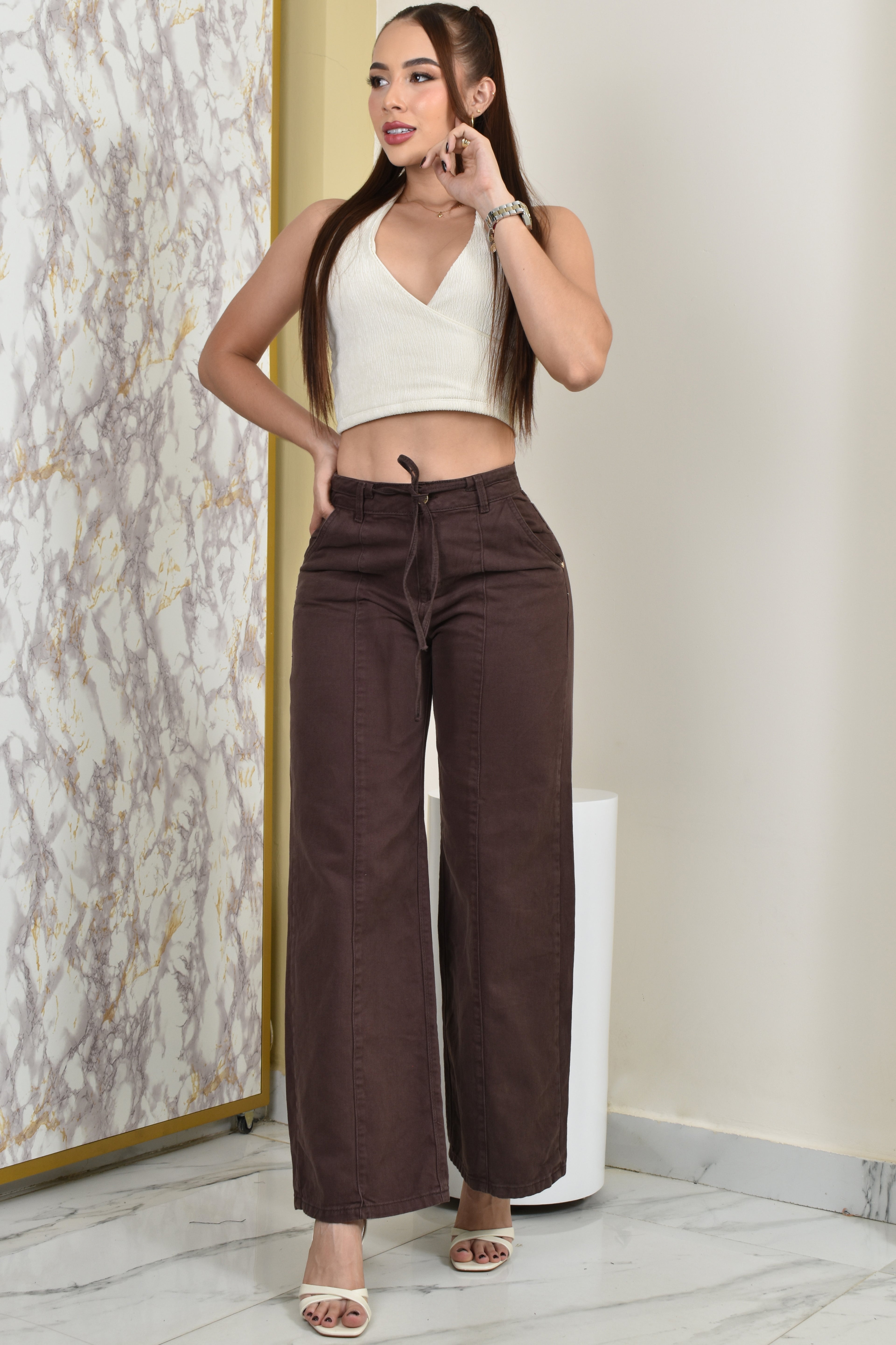 PANTALON PALAZZO ELEGANT REF. BY-254063