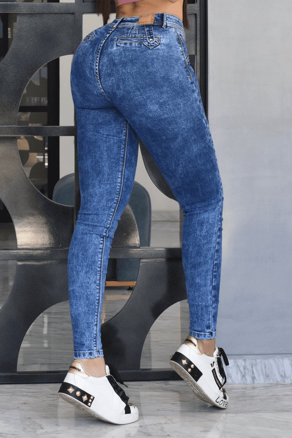 JEANS SKINNY MOLDEADOR CLASIC REF. BY-40388