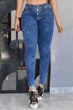 JEANS SKINNY MOLDEADOR CLASIC REF. BY-40388