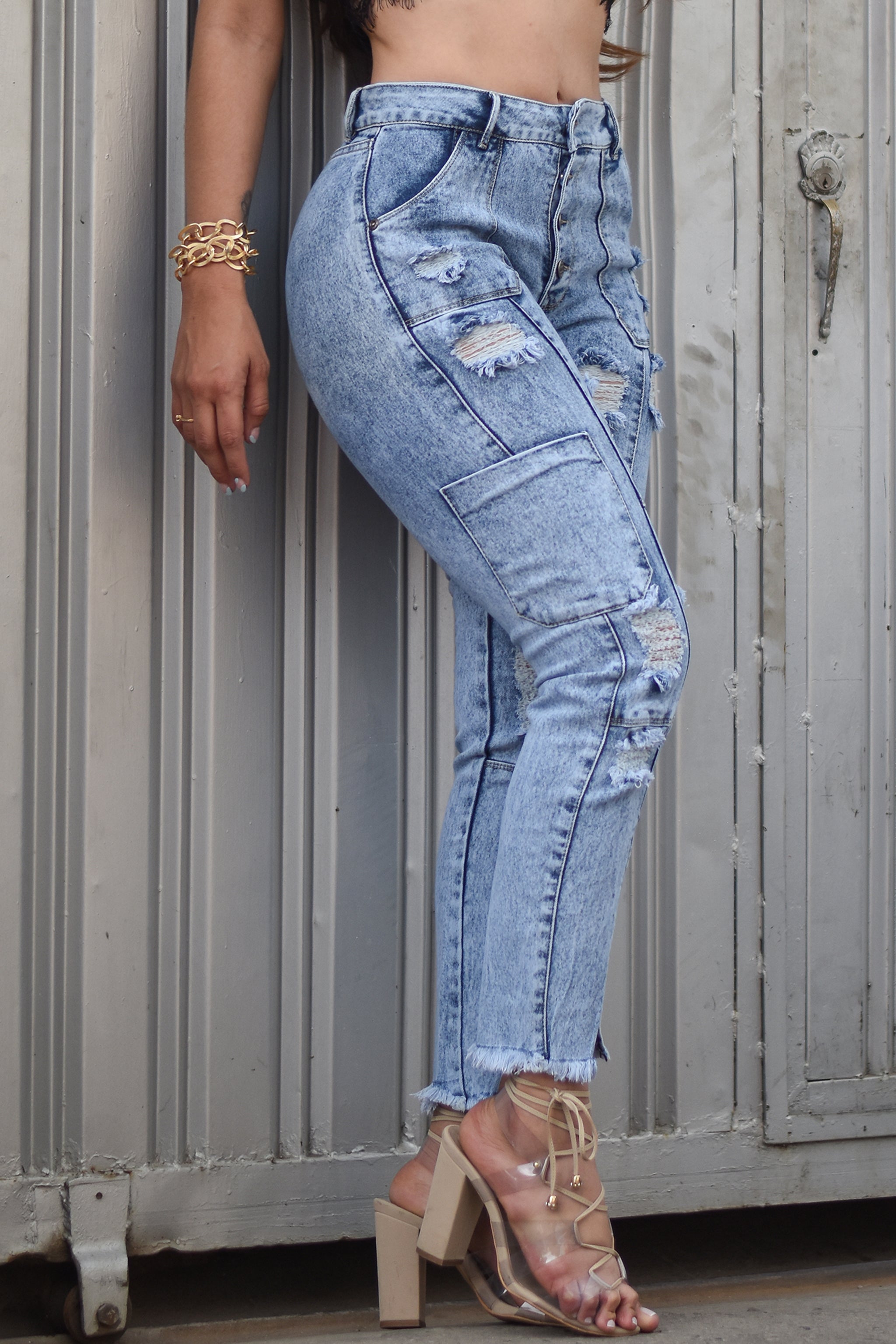 OUTLET MOM FIT AMERICANOS BIYOU  REF. BY- 40214